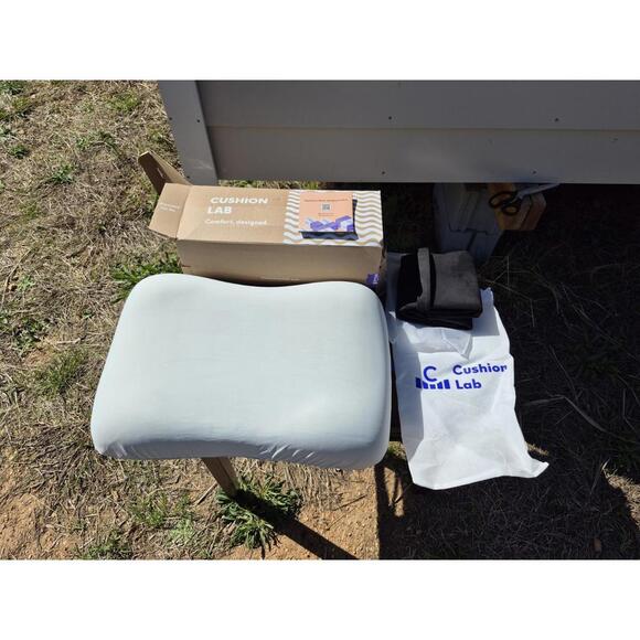 Cushion Lab Other - Cushion Lab Deep Sleep Travel Pillow 1 Pack Open Box Travel Pillow Case $95 MSRP